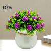 Artificial Potted Plants 31 Flower Head Home Office Living Room Bedroom Wedding Faux Floral Bonsai Indoor Outdoor Decoration