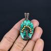 Tree Of Life Malachite Pendant,999 Copper Wire Wrapped Pendant Jewelry. Gift For Women Handmade Pendant Gemstone Jewelry