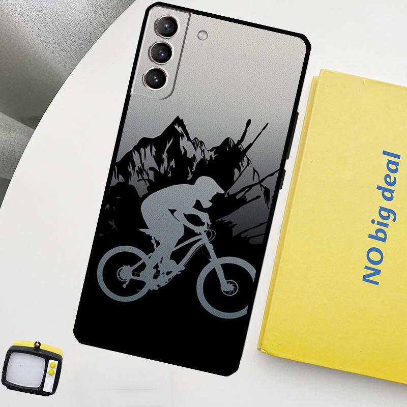 Cycling Bike Phone Case For Samsung Galaxy S26 S24 Ultra S20 S21 S22 S23 Plus S10 S24 FE S25 Ultra Cover