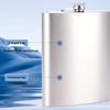 Portable Large Capacity Metal Hip Flask for Outdoor Travel