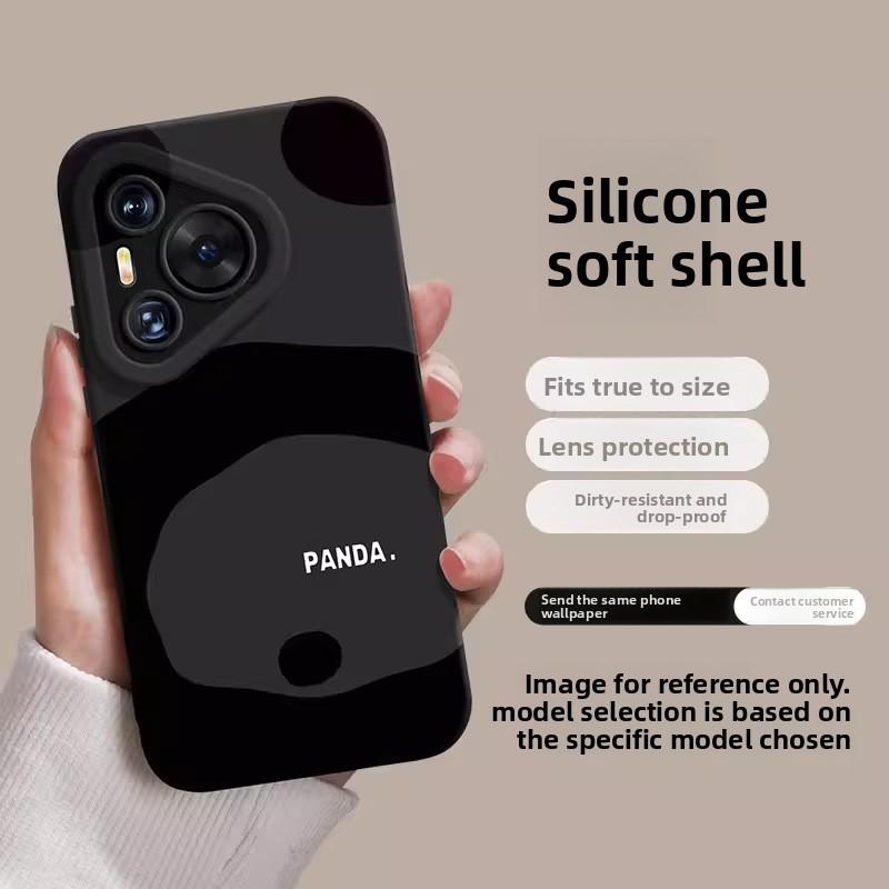 Kompatibel mit Huawei Pura 80 Handyhülle Neu 80 Pro Panda P70 Nische P70 Pro Niedlich 60 Stoßfest Trendig Lustig