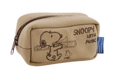 SNOOPY Com MÚSICA Estojo para Boquilha Snoopy Trombone de Latão TBBGB S/N