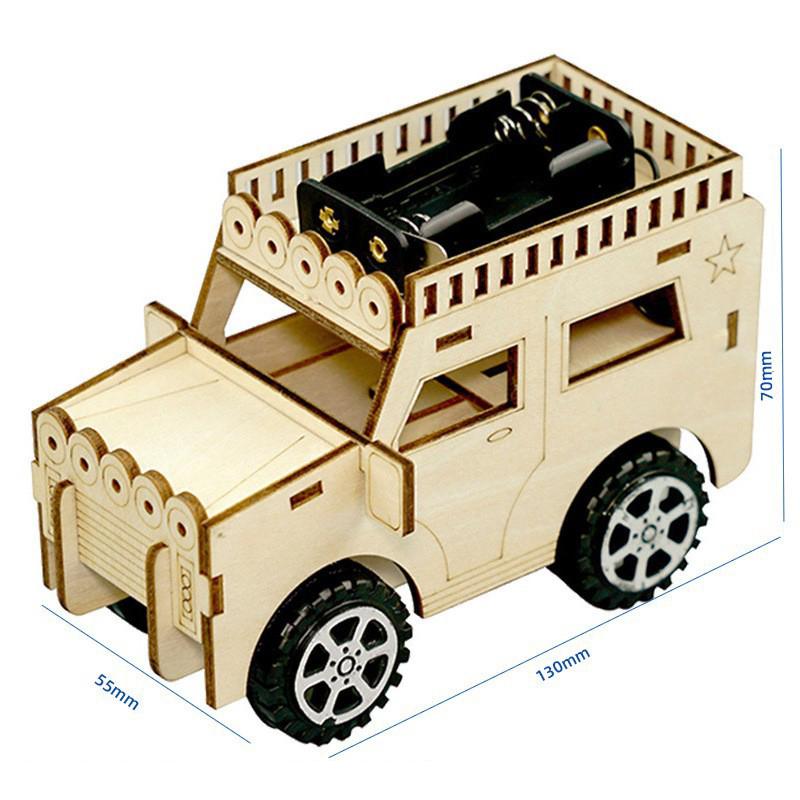 1 Set DIY Science Experiment Kit & Education Model DIY Solar-powered Racing Cars Toy Physics Science Toys For Children Gift·