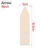 10PCS Eco-Friendly Bonsai Ornament Nursery Pots Wood Sign Tags Bamboo Plant Labels Garden Markers Planting Tools
