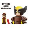 Nowe klocki budowlane Wolverine Deadpool Mini figurki akcji