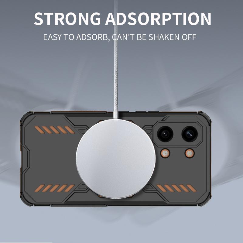 Kunststoff Harte Passgenaue Mattes Case für Xiaomi POCO X8 Pro Max 5G M8 Pro X7 POCOX8 Magnetischer Schutz Funda Rückseite