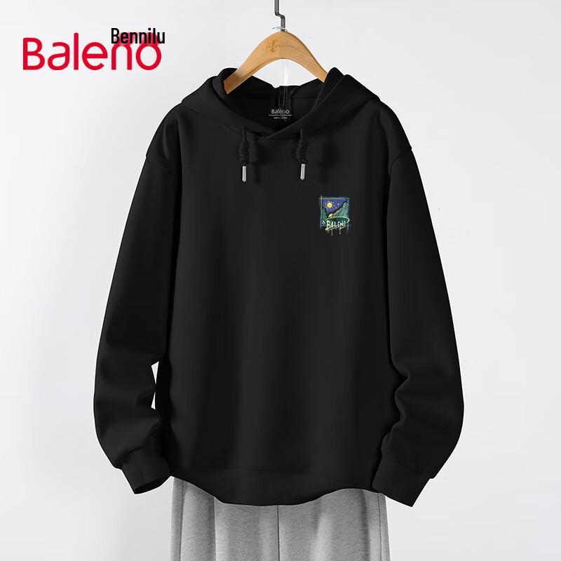 Baleno Men's Loose Fit Hooded Pullover