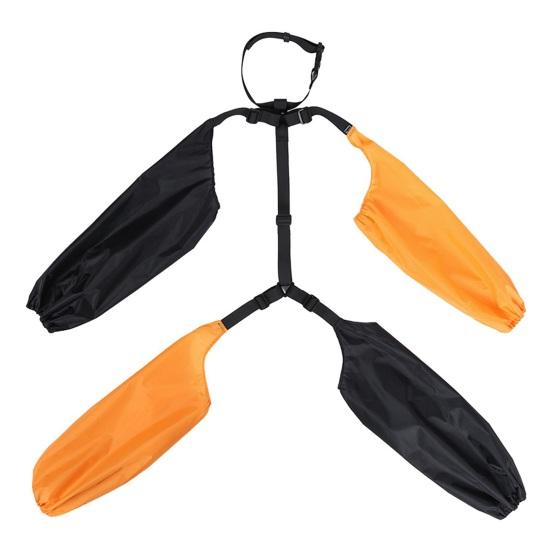 

Регулируемые рукава для ног домашних животных. Водонепроницаемые, защищенные от насекомых, противогрязные рукава для собак, предотвращающие лизание. Легко чистящиеся пылезащитные штаны для собак с воротником для улицы. L чёрный