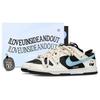 Dunk Panda, Blueberry Low Top Skateboard Shoes Men's White Blue DD1391-100(Team62-)