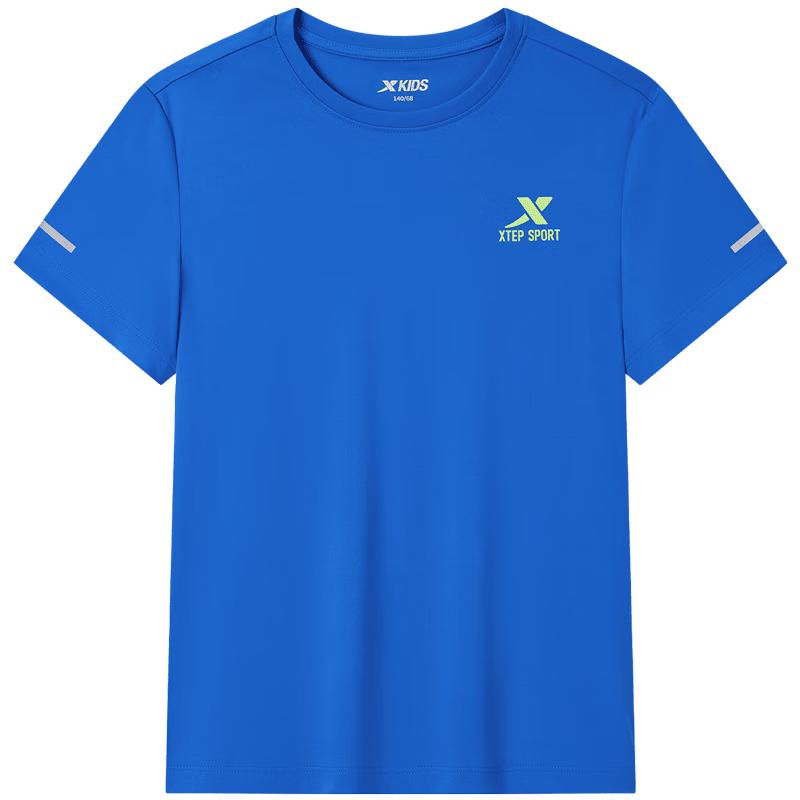 XTEP Kids  Moisture-Wicking Quick-Dry Short Sleeve T-Shirt