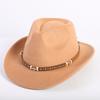 Popular children's fashion cute western cowboy hat, small rancher outdoor children's jazz hat