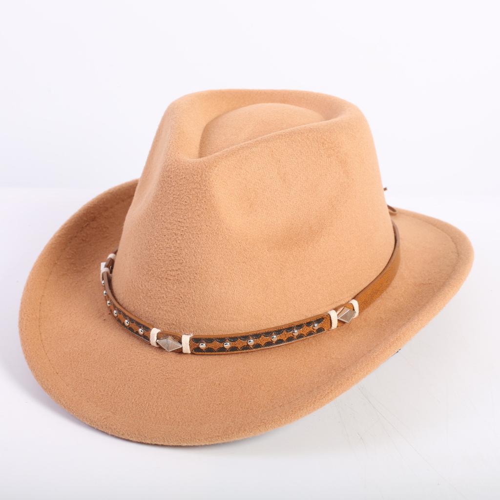 Popular children's fashion cute western cowboy hat, small rancher outdoor children's jazz hat