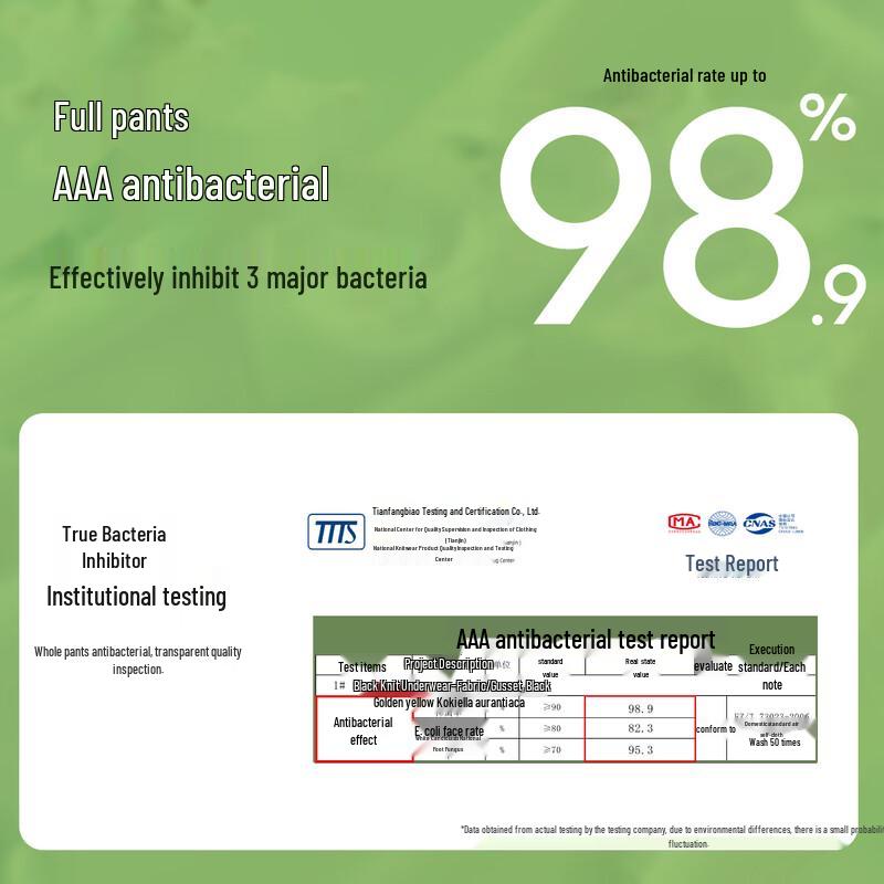 Qipilangg Men's Antibacterial Cotton-Spandex Boxer Briefs (3-Pack)