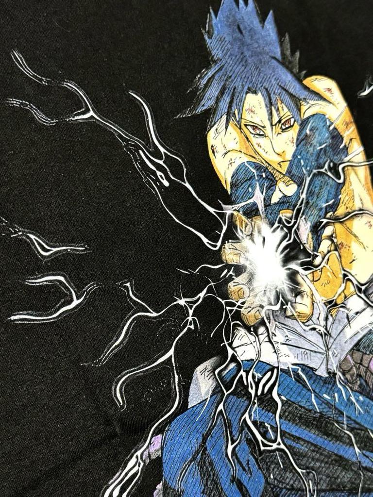 [USED] Rare Naruto Sasuke Anime T-shirt, size XL