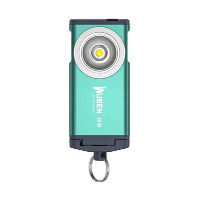 WUBEN Keychain 500 Shockproof Up To Compact and Lightweight G2-GR Light, Lumens, Type-C Charging, 1.5 Meters, Green,