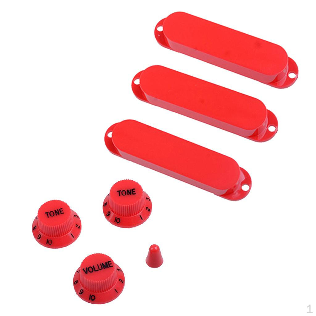 Plastic Electric Guitar Pickup Cover, Volume Control Tip