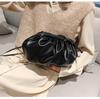 Women Party Crossbody Bag Bag PU Leather Single Shoulder Cloud Bag Dumpling Bag Messenger Bag Soft Simple Fashion