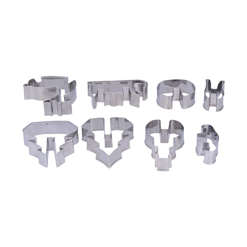 Ausstechformen Edelstahl Keksausstecher für Kuchen Gebäck Dekorationszubehör