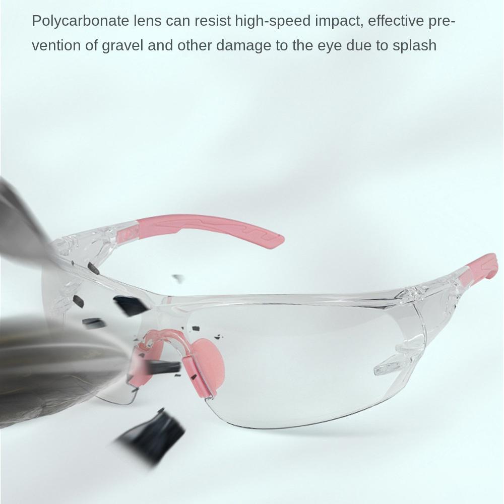 Non-slip Clear Sport Glasses Anti Impact Protection Spectacles Cycling Eye Protector Factory