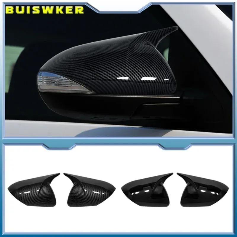 For Mazda 3 Axela BL 2.0 2009 2010 2011 2012 2013 1Pair Car Outside Door Wing Mirror Cover Cap Rearview Mirror Shell Housing