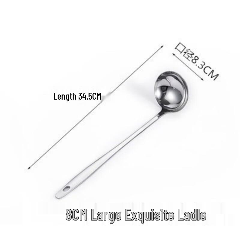 

Stainless Steel Long Handle Soup Ladle