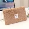 Large Capacity Cute Plush Travel Cosmetic Lipstick Storage Bag Women Makeup Kits Handbags Organizer Wallet Pencil Case Pouch Bag