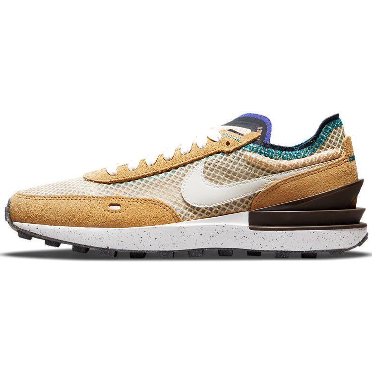 

Женские кроссовки Nike Waffle One Twine светло-коричневого цвета из парусины кокосового молока DM6437-737 35.5