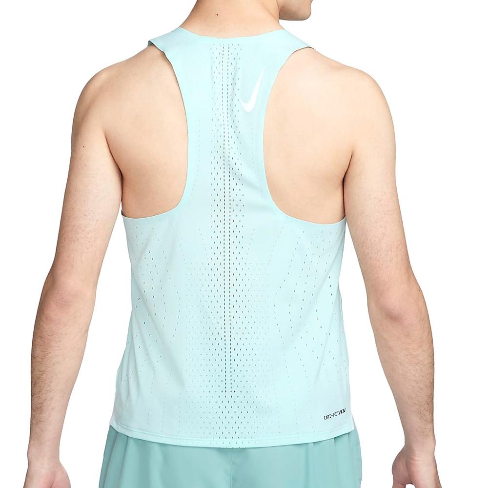 Nike Dri-FIT ADV Solid Quick-Dry Running Tank Men Tops Light-Blue DM4625-346