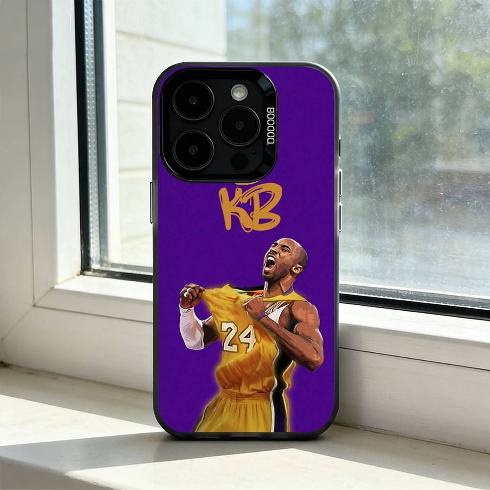 

Чехол для телефона фаната баскетбола K-Kobe B-Bryant для iPhone 17,16,15,14,13,12,11 Plus,Pro Max,XS, Цветной Серебристый Внутренний Чехол iPhone17air