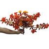 Yousheng 1/2Pcs Artificial Azalea Flower Realistic UV Resistant Fake Plastic Flower Home Table Centerpiece Indoor Outdoor Faux Bloom Decoration