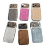Large Window Mirror with Snakeskin Texture Fits iPhone 17 Pro Max Case iPhone 16 Bulge 15 Light Luxury 14 Women
