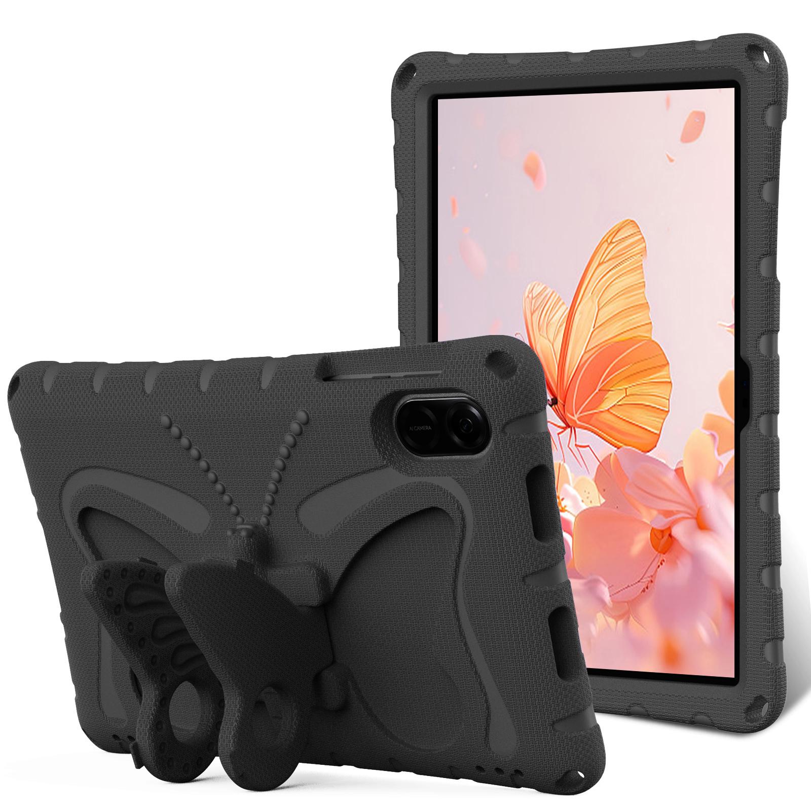 Étui pour Honor Pad X9 X8 Pro 11,5 pouces X10 X9A 11,5 pouces X8A X8b V7 11 pouces, Housse protectrice légère et durable en EVA antichoc avec support PAD X8B 11in 2026 noir