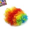 Clown Roleplay Cosplay Costume Outfits Halloween Clown Dressing Up Set Clown Nose Colorful Wigs