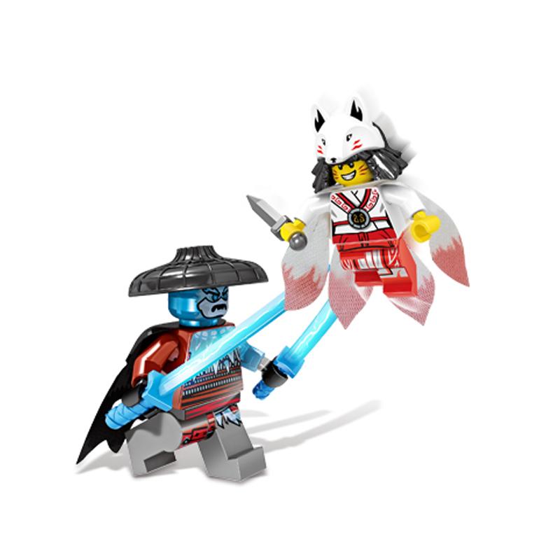 Lot De 24 Minifigures Ninjago Kai, Jay, Wu, Maître, Jouet Blocs Construction, Neuf