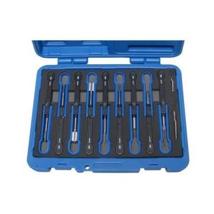 Jeu d'outils - bgs technic - man+volvo - 14 pièces - déverrouillage sans destruction - protection de la lame