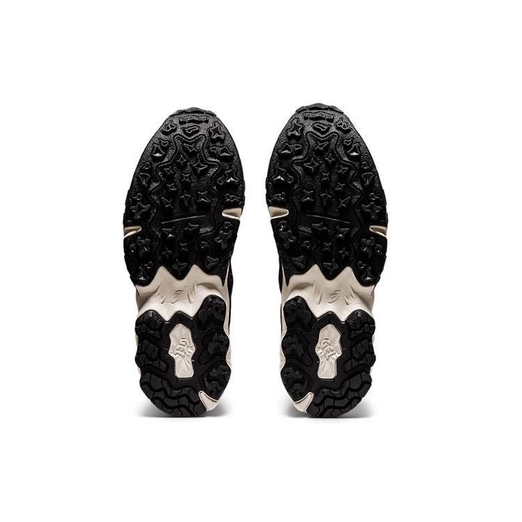 Asics Gel-Nandi Pantofi de alergare confortabili din material textil cu vârf jos Unisex sneaker Negru Auriu 1201A175-001