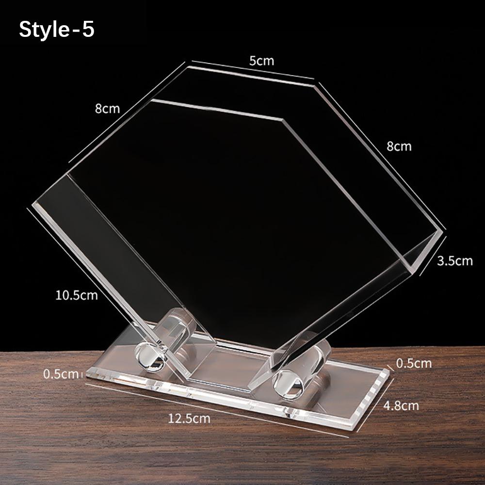 Acrylic Napkin Holder Transparent Paper Towel Box Creative Restaurant Napkin Box Restaurant