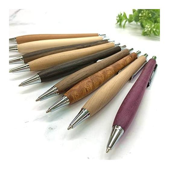 Luminio Wooden Mechanical Pencil 0.5 Rare Wood Precious Wood Made in Japan Craftsman Handmade Wooden Mechanical Pencil (Yamazakura)