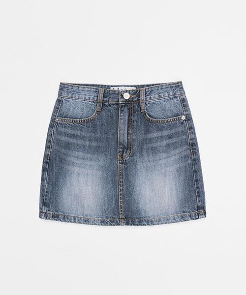 Heint Ezel Vintage Mini Skirt_2Colors_Blue
