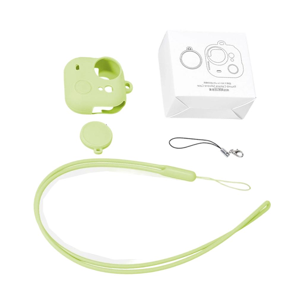 Secure Flexible Silicone Protector Case For 360 Go Ultra Cover Thumb Sized Camera With Lens Cap