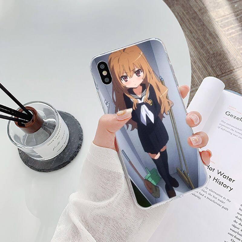 Pouzdro na telefon Drak a tygr pro iPhone 14 13 12 11 XS X 8 7 6 Plus Mini Pro Max SE 2022 Měkký průhledný kryt na telefon