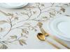 Cross-border Embroidered Plaid Floral Tassel Tablecloth for Coffee & Dining Tables