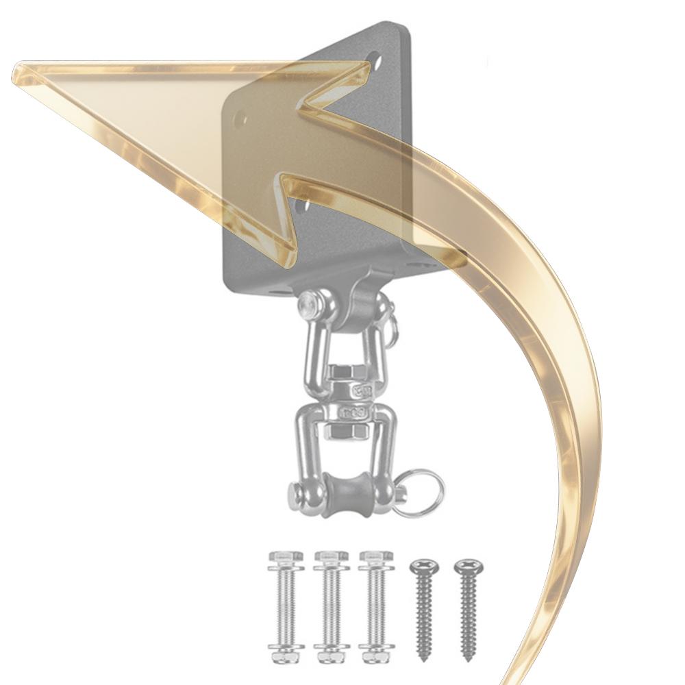 

Boxing Bag Ceiling Mount 360 Degree Rotation Heavy Bag Mount Punching Bag Mount for Heavy Bag Gym Swing and Hammock China Mainland