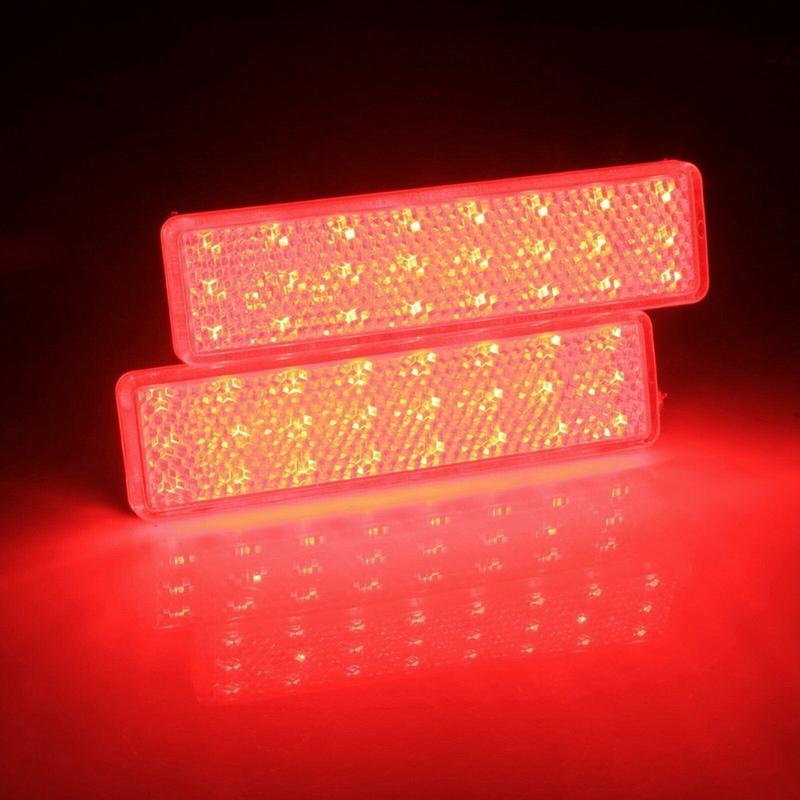 Rear Bumper Reflector Light Brake Lamp For Renault Trafic Master For Nissan Primastar For Opel Vauxhall Movano