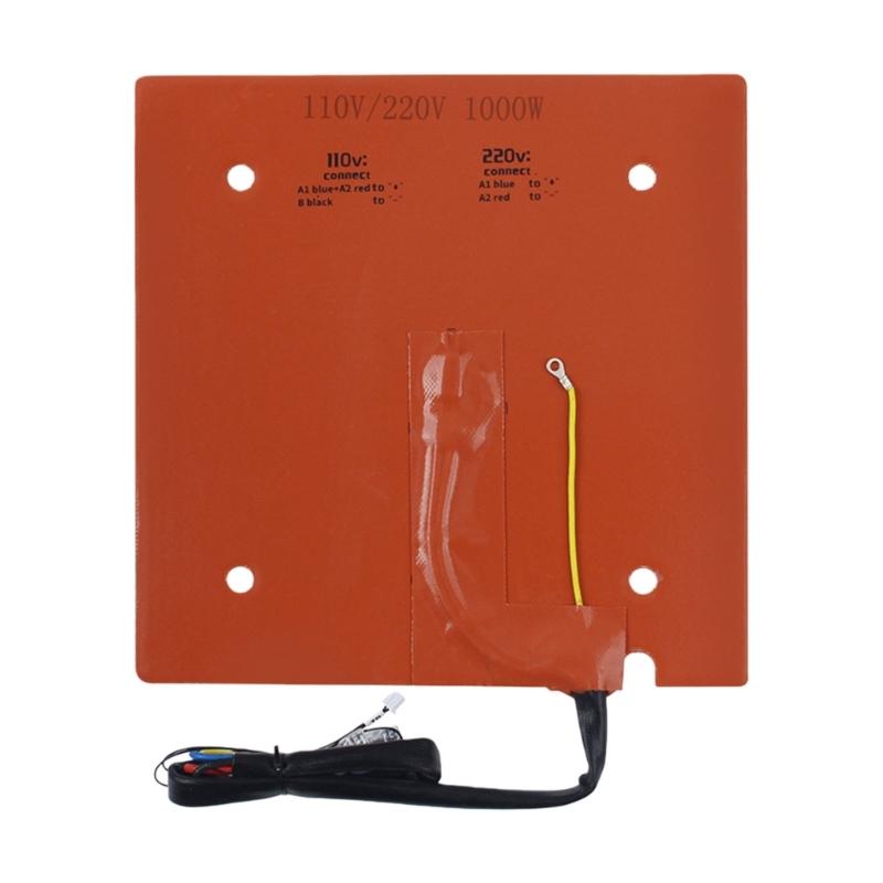 

Double Voltages Auto Adapt Silicone Heaters For S1C Rapid Heating Energy Efficient 3D Printing Part 1