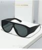 1PC  New Large Frame Fashion Glasses European and American Personalized Conjoined Sunglasses for Men and Women
