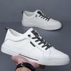Mode Frühling Herbst Rindsleder Schuhe für Herren Neue Designer Weiche Sohle Lässige Sneaker Männliche Mode Luxus Zapatillas De Deporte