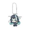5cm Acrylic Anime Cartoon Kamado Nezuko Agatsuma Tanjiro Giyuu Q Version Keychain Game Character Backpack Pendant Charm Gift Toy