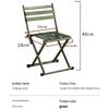 Fanhua Outdoor Folding Chair with Backrest