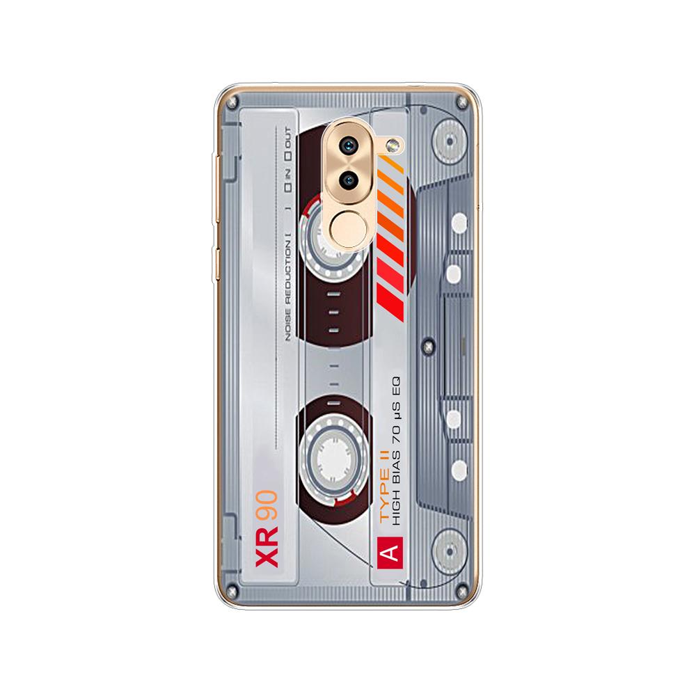 Phone Case for Huawei Honor 6X Soft Tpu Silicon Back Cover 360 Full Honor 6x Covers Protective Printing Transparent Clear Coque